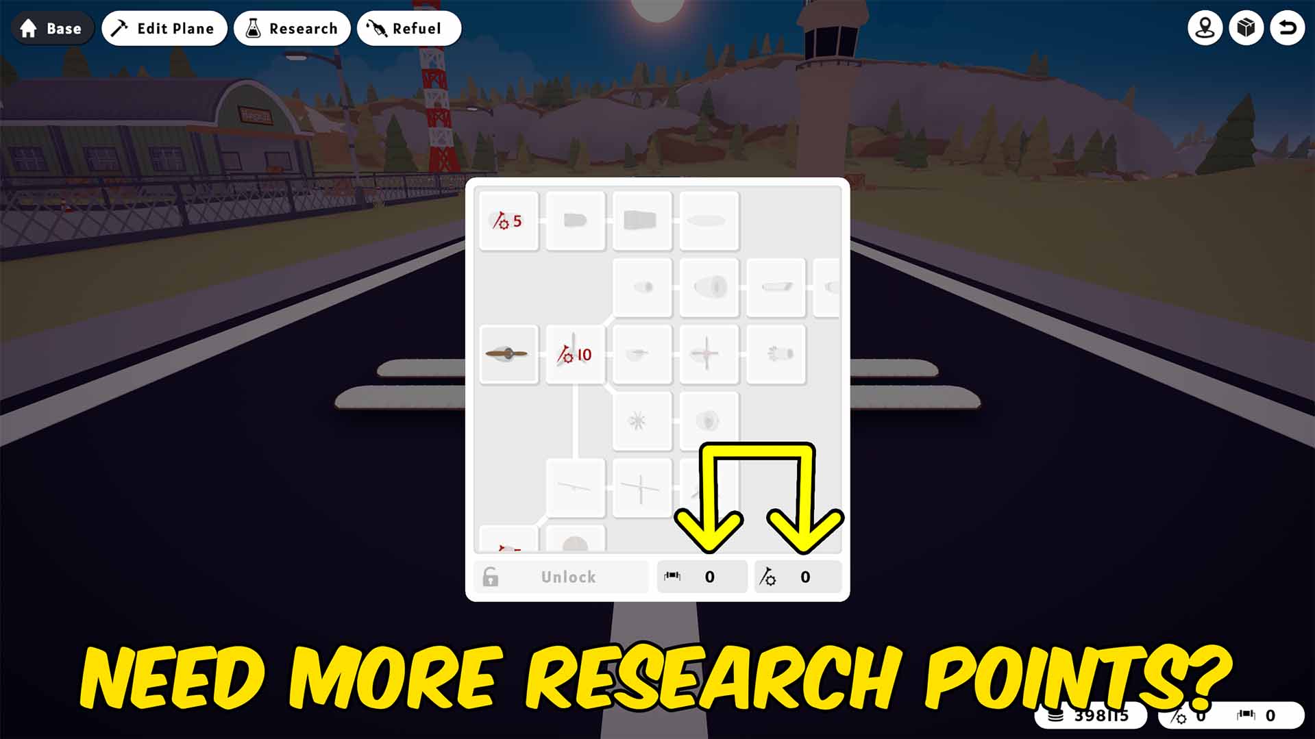 Give Research Points